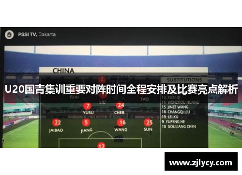 U20国青集训重要对阵时间全程安排及比赛亮点解析